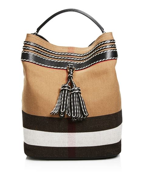 burberry bag with tassel bucket|Bags .